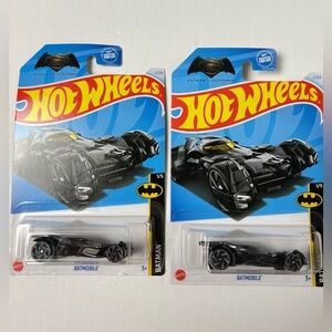 Hot Wheels Batmobile Batman Bundle Mattel Batman-Superman 2/250 Diecast 1:64 car